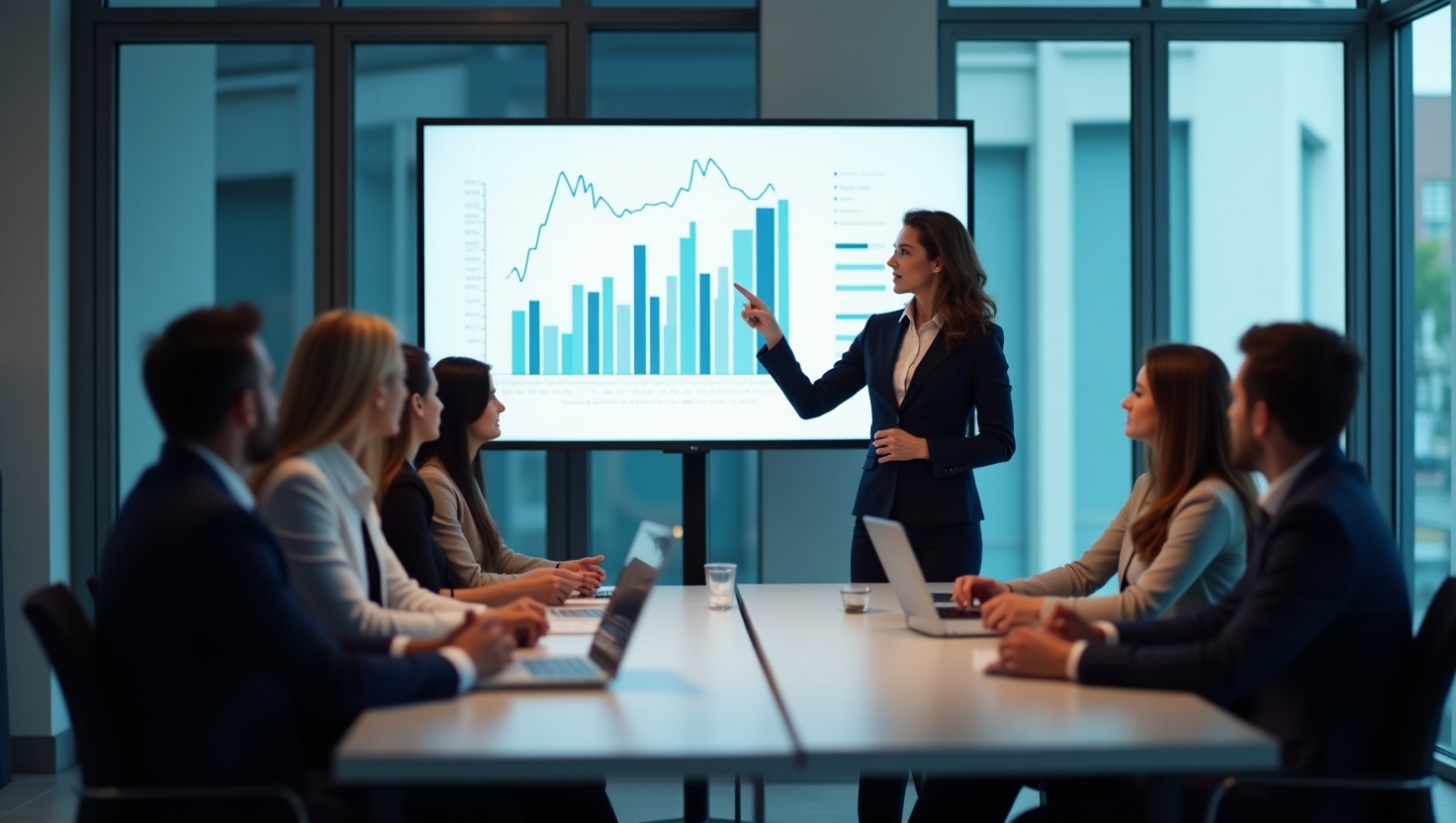 Finanzexperten bei der Arbeit
